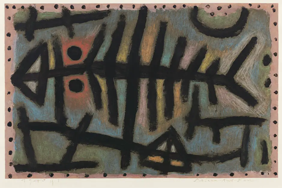 Schlamm Assel Fisch Paul Klee